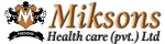 MIKSONS healthcare company logo